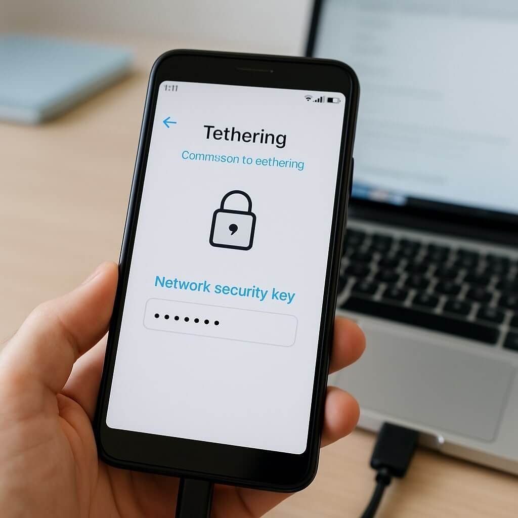 What Is the Network Security Key for Tethering
