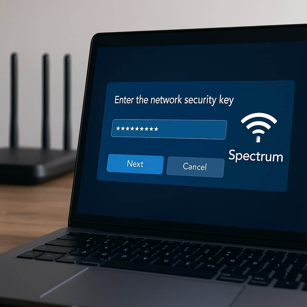 What Is the Spectrum Wi-Fi Network Security Key