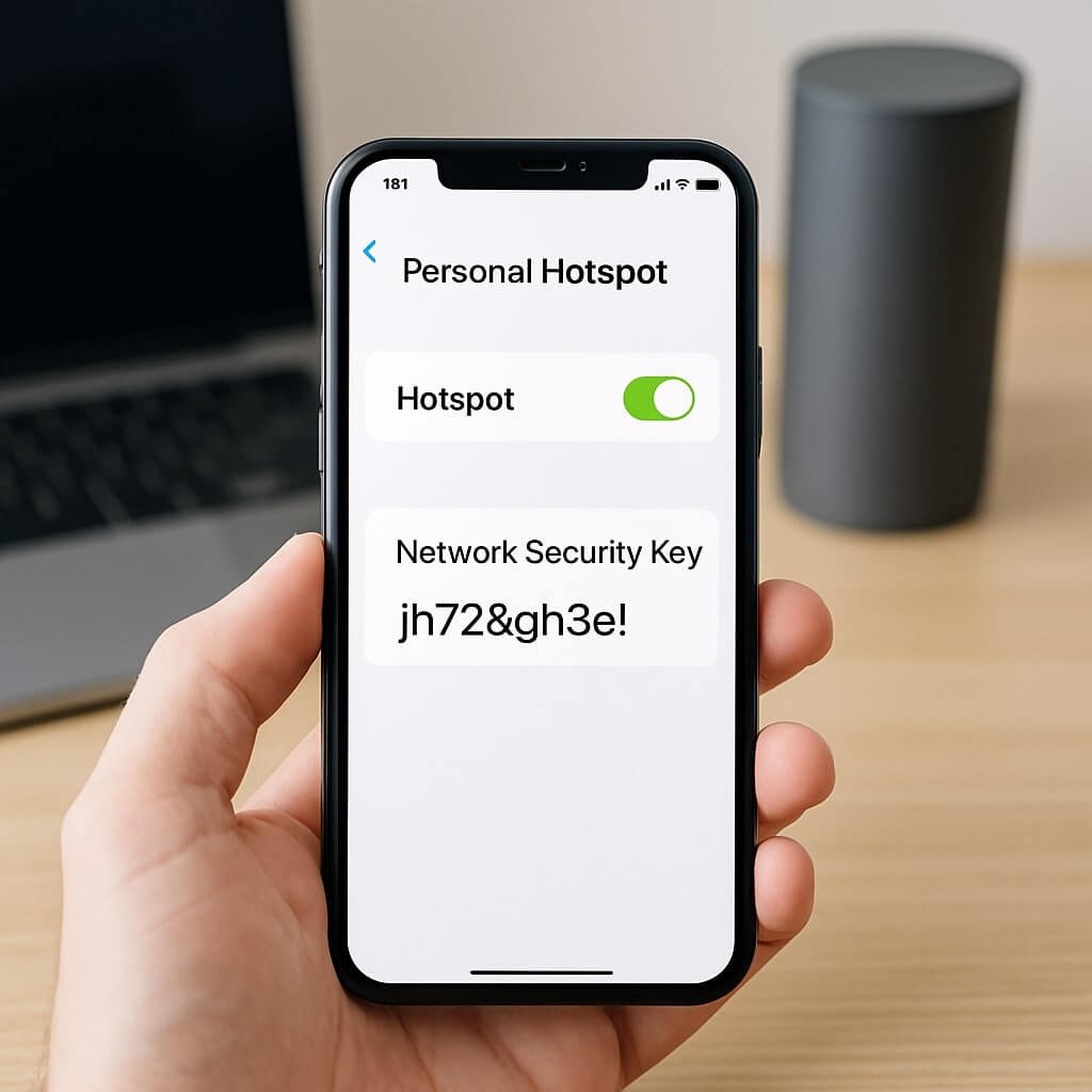 How to Find Your Mobile Hotspot Network Security Key